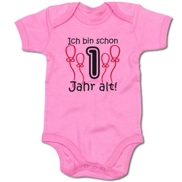 G-graphics Kurzarmbody Baby Body - Ich bin schon 1 Jahr alt! mit Spruch / Sprüche • Babykleidung • Geschenk zum Geburtstag • Strampler