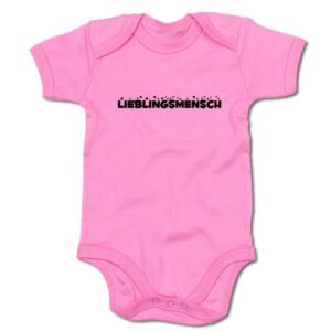 G-graphics Kurzarmbody Baby Body - Lieblingsmensch mit Spruch / Sprüche • Babykleidung • Geschenk zur Geburt / Taufe / Babyshower / Babyparty • Strampler