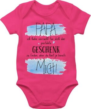 Shirtracer Shirtbody Papa ich habe versucht für Dich das perfekte Geschenk zu finden - Gesc Geschenk Vatertag Baby