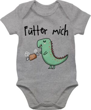 Shirtracer Shirtbody Fütter mich Strampler Baby Mädchen & Junge