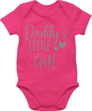 Shirtracer Shirtbody Daddy's little Girl I Papas kleines Mädchen Geschenk Vatertag Baby