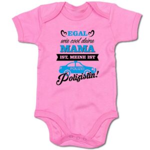 G-graphics Kurzarmbody Baby Body - Egal wie cool deine Mama ist