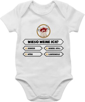 Shirtracer Shirtbody Baby - Wieso weine ich Strampler Baby Mädchen & Junge