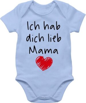 Shirtracer Shirtbody Ich hab dich lieb Mama Mama