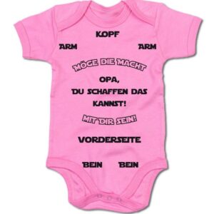 G-graphics Kurzarmbody Baby Body - Opa