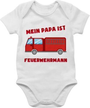 Shirtracer Shirtbody Mein Papa ist Feuerwehrmann Feuerwehr