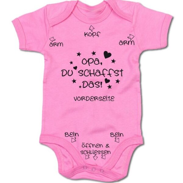 G-graphics Kurzarmbody Baby Body - Opa