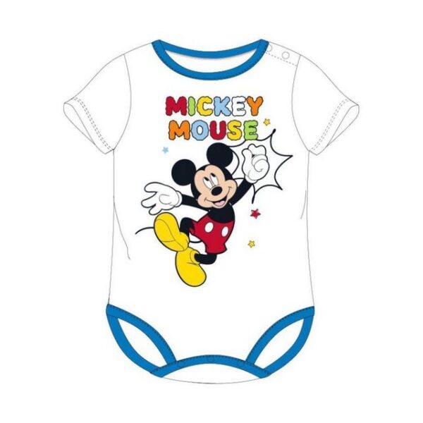 Disney Baby Kurzarmwickelbody Kurzarm-Body für Kleinkinder - Mickey Mouse Design - Bequem & Stilvoll