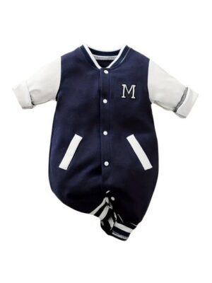 Matissa & Dad Shirtbody Sportlicher Baseball-Body für coole Baby-Jungs