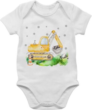 Shirtracer Shirtbody Baggerfahrer Geschenk Baumaschine Baustelle Bagger Andere Fahrzeuge - Baby