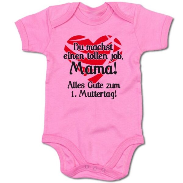 G-graphics Kurzarmbody Baby Body - Du machst einen tollen Job