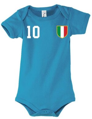 Youth Designz Kurzarmbody Italien Kinder Baby Body Strampler mit trendigem Motiv