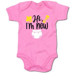 G-graphics Kurzarmbody Baby Body - Hi