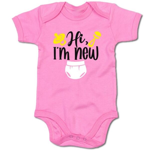 G-graphics Kurzarmbody Baby Body - Hi