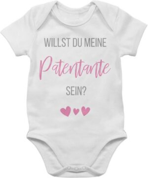 Shirtracer Shirtbody Willst du meine Patentante sein Patentante