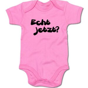 G-graphics Kurzarmbody Baby Body - Echt jetzt? mit Spruch / Sprüche • Babykleidung • Geschenk zur Geburt / Taufe / Babyshower / Babyparty • Strampler