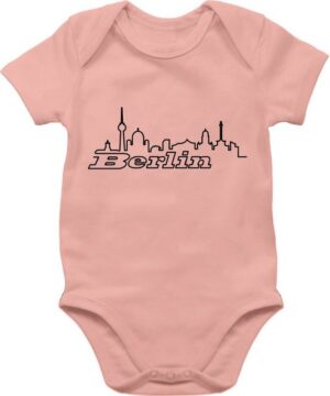 Shirtracer Shirtbody Berlin Skyline Baby Länder Wappen