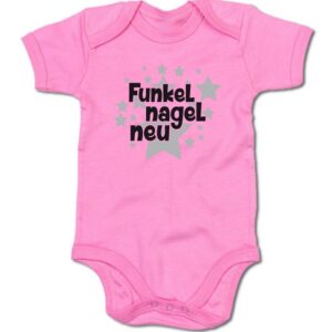 G-graphics Kurzarmbody Baby Body - Funkel nagel neu mit Spruch / Sprüche • Babykleidung • Geschenk zur Geburt / Taufe / Babyshower / Babyparty • Strampler