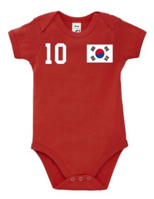 Youth Designz Kurzarmbody Südkorea Kinder Baby Body Strampler mit trendigem Motiv