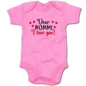 G-graphics Kurzarmbody Baby Body - Dear Mommy