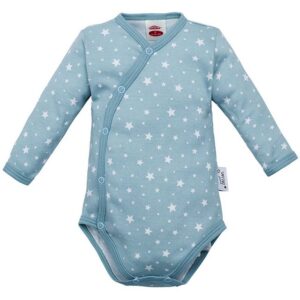 Makoma Langarmwickelbody Baby Body Langarm in Wickeloptik Sweet Dreams (1-tlg) 100% Baumwolle