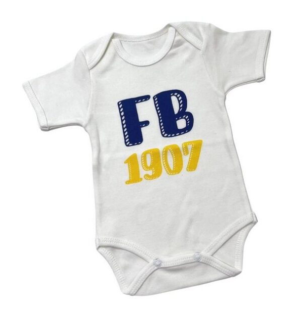 Cennet Baby Kurzarmbody Fenerbahce Baby Body FB 1907 Bebek Taraftar Tulum Unisex 56 62 68 74