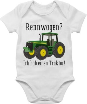 Shirtracer Shirtbody Rennwagen Ich habe einen Traktor - Geschenk Landwirt Trecker Bauer Ges Traktor