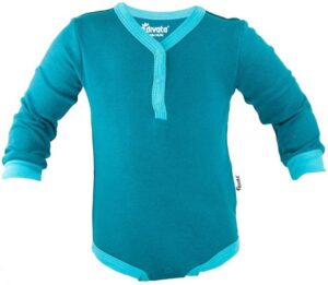 divata Langarmbody Langarm Body mit Henley-Ausschnitt