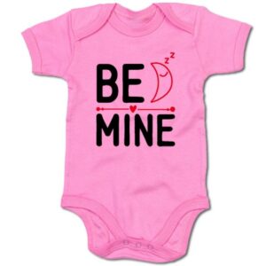 G-graphics Kurzarmbody Baby Body - Be mine mit Spruch / Sprüche • Babykleidung • Geschenk zur Geburt / Taufe / Babyshower / Babyparty • Strampler