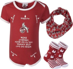 1. FC Köln Langarmbody Baby Geschenkbox