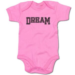 G-graphics Kurzarmbody Baby Body - Dream mit Spruch / Sprüche • Babykleidung • Geschenk zur Geburt / Taufe / Babyshower / Babyparty • Strampler