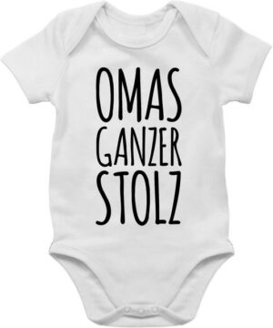 Shirtracer Shirtbody Omas ganzer Stolz Strampler Baby Mädchen & Junge