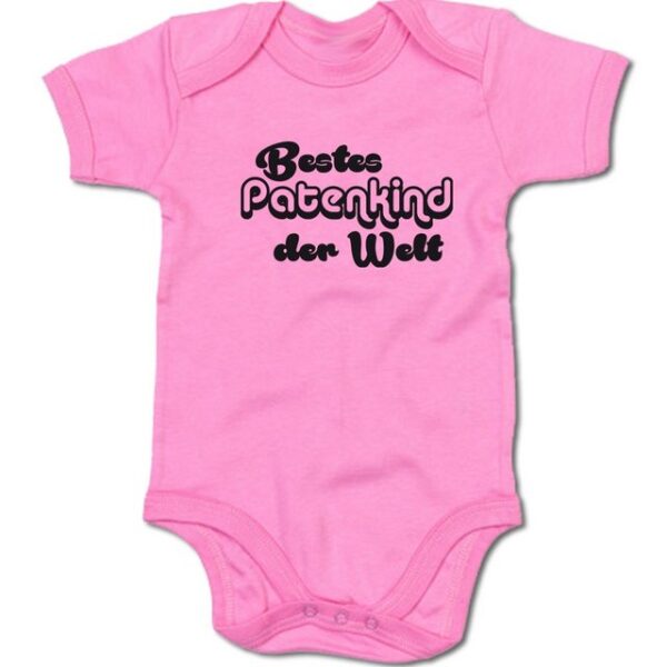 G-graphics Kurzarmbody Baby Body - Bestes Patenkind der Welt mit Spruch / Sprüche • Babykleidung • Geschenk zur Geburt / Taufe / Babyshower / Babyparty • Strampler