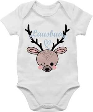 Shirtracer Shirtbody Lausbua Reh Mode für Oktoberfest Baby Outfit