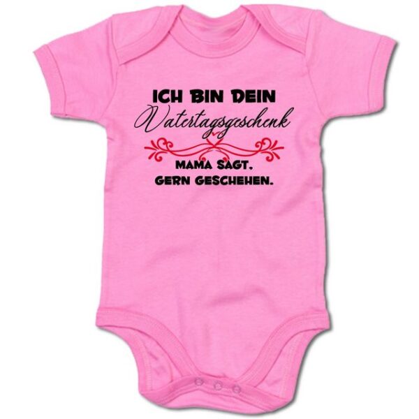 G-graphics Kurzarmbody Baby Body - Ich bin dein Vatertagsgeschenk – Mama sagt