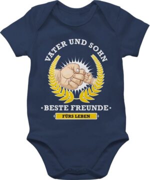 Shirtracer Shirtbody Vater und Sohn - beste Freunde fürs Leben Geschenk Vatertag Baby