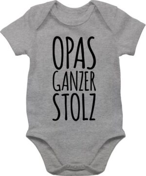 Shirtracer Shirtbody Opas ganzer Stolz Strampler Baby Mädchen & Junge