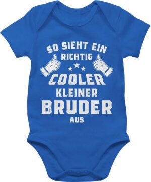 Shirtracer Shirtbody So sieht ein richtig cooler kleiner Bruder aus Kleiner Bruder