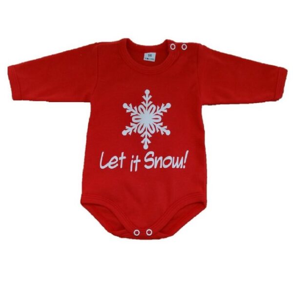 Babymajawelt Langarmbody Winterbody Weihnachtsbody Look