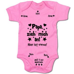 G-graphics Kurzarmbody Baby Body - Papa