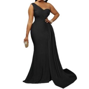 ZWY Langarmbody Abendkleid Enges