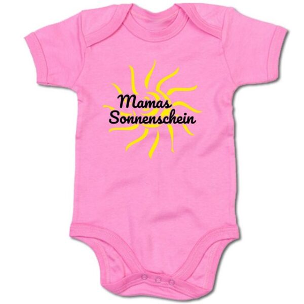 G-graphics Kurzarmbody Baby Body - Mamas Sonnenschein mit Spruch / Sprüche • Babykleidung • Geschenk zum Muttertag / zur Geburt / Taufe / Babyshower / Babyparty • Strampler