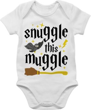 Shirtracer Shirtbody snuggle this muggle Strampler Baby Mädchen & Junge