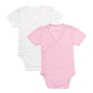 Schlummersack Kurzarmwickelbody Baby-Wickelbodys kurzarm 2er-Pack OEKO-TEX zertifiziert