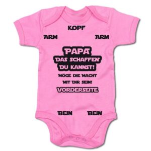 G-graphics Kurzarmbody Baby Body - Papa