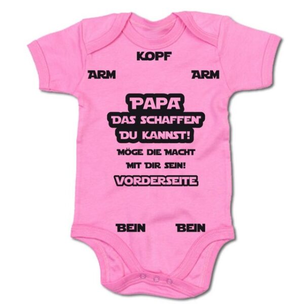 G-graphics Kurzarmbody Baby Body - Papa