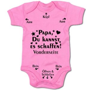 G-graphics Kurzarmbody Baby Body - Papa