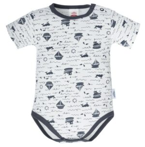 Makoma Kurzarmbody Baby Kurzarm Body Sommer für Jungen und Mädchen (1-tlg) 100% Baumwolle